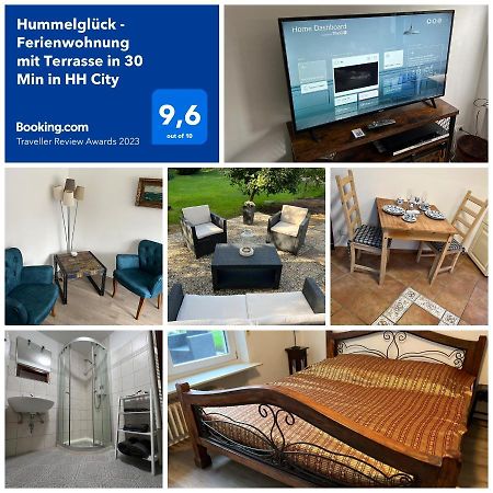 Hummelglueck - Ferienwohnung Mit Terrasse In 30 Min In Hh City Bendestorf Exteriör bild